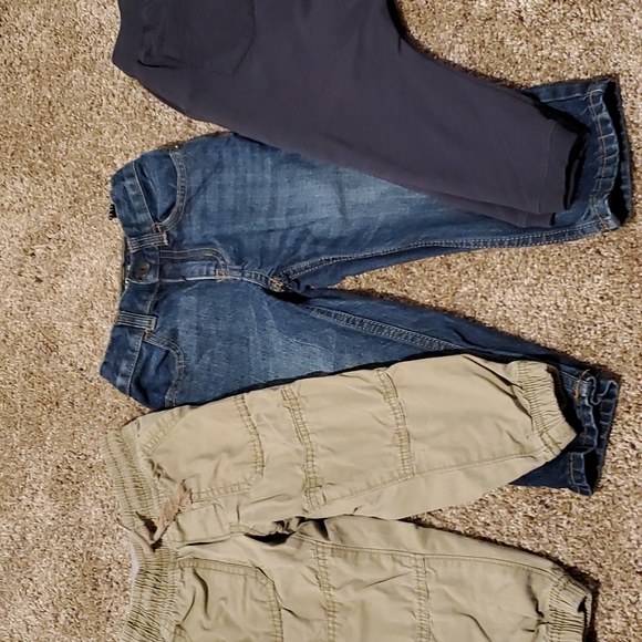 OshKosh B'gosh Other - 3 Pair Boys Pants Osh Kosh and Hilfiger Sz 2T